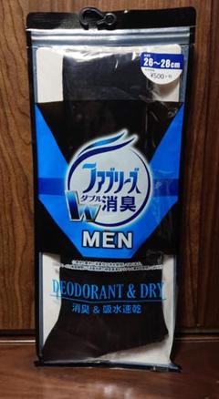 【新品】夏の男足に！ ファブリーズ 消臭 デオドラント ソックス メンズ 靴下のサムネイル