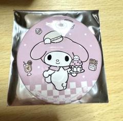 しろたん　サンリオ　コラボ　トレーディングおっきめ缶バッジ　マイメロディ