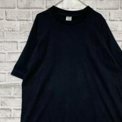 USA製90sヴィンテージTシャツ！シングルステッチ　ブラック半袖古着L714