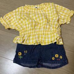 ブラウスセット　夏服　女の子　90