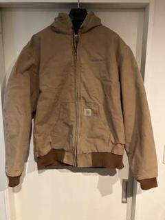 値下げ中❗️ 希少90s Carhartt active ジャケット ベージュXL CARHARTT | MADE IN MEXICO 90'S ACTIVE JACKET W/FLEECE LINER