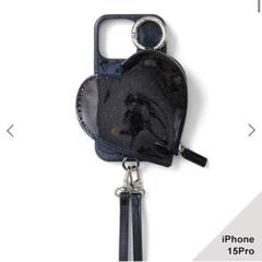 iPhone15Pro / silver 【dress HEART 】 (発送はご注文から3営業