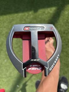Callaway - ODYSSEY WORKS 2-BALL FANG パター オデッセイ ワークス ODYSSEY（オデッセイ） - パター - オー・ワークス レッド 2
