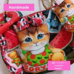 コヤンイサムチョン　ハンドメイド　サンダーちゃん　ブランケット　巾着バッグ コヤンイサムチョン サンダーちゃん 巾着バッグ - メルカリ