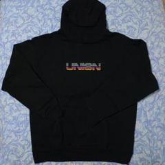 UNION ユニオン カラフルロゴ スウェットパーカー 黒のサムネイル