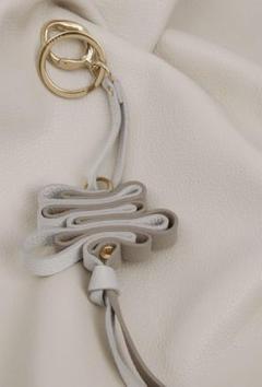 【新品未使用】polene レザー　キーホルダー 新品未使用】polene 正規品レザーキーホルダー