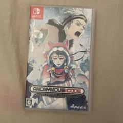 ANONYMOUS CODE アノニマスコード　スイッチ　switch