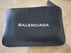 BALENCIAGA ブラックレザー コインケース - メルカリ