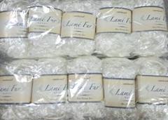 current Lame Fur ホワイト 10玉セット