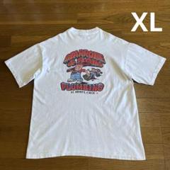 80s vintage russell 両面プリント　良いデザイン　usa製 80's NIKE 両面プリントTシャツ 