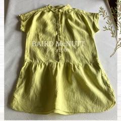 BAIRD McNUTT アイリッシュリネン100% 半袖チュニック LL