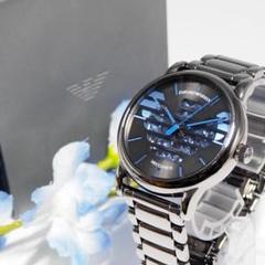 期間限定30％OFF! アルマーニ ARMANI 箱 腕時計 メンズ 裏スケ 自動巻 メカニコ 時計