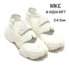 NIKE W AQUA RIFT WHITE/WHITE 20FA-S 24.5