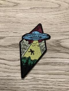 ワッペン　UFO 未確認飛行物体