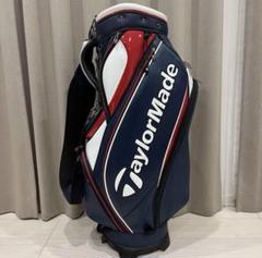 TaylorMade キャディバッグ ネイビー/レッド TaylorMade テーラーメイド キャディバッグ ネイビー/ホワイト