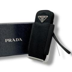 極美品✨PRADA プラダ　小物入れ　スマホケース　IQOSケース　ブラック 極美品✨PRADA プラダ 小物入れ スマホケース IQOSケース