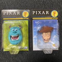 Happyくじ PIXAR F賞 フェイスマグネット ウッディ サリー