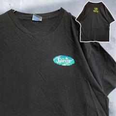BETJ アドバタイジング Tシャツ 古着 90s 黒 スプライト ワンポイント