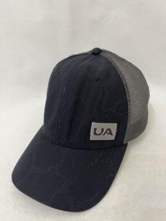 【UNDER ARMOUR】グレー　メッシュバックキャップ