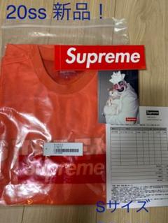 新品!Supreme Dazzle Mesh 20ss Orange Tee S
