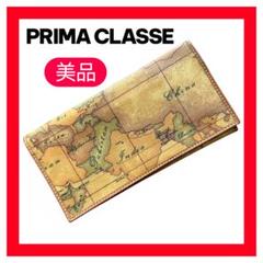 美品✨PRIMA CLASSE 二つ折り　長財布　札入れ　地図 ユニセックス