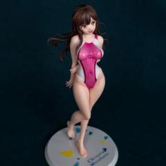 新品 水原千鶴 競泳水着 彼女、お借りします セクシー フィギュア 箱付き 4u