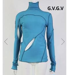 G.V.G.V. SLASH&SEAM L/S TOP ハイネックカットソー G.V.G.V. SLASH&SEAM L/S TOP ハイネックカットソー