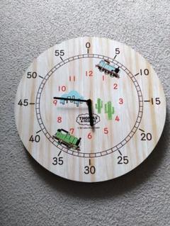 【美品】きかんしゃトーマス　壁時計　サリュ　廃盤品