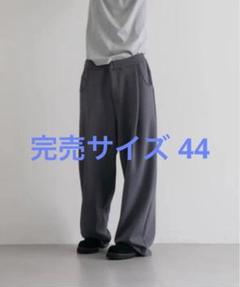 NEONSIGN Wide tech slacks "TOP BLACK"44