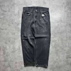 【W36 L32】levi's ブラックデニム リーバイス 550 569型のサムネイル
