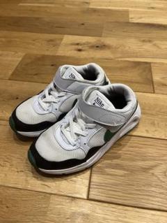 Nike スニーカー ホワイト/ブラック/グリーン