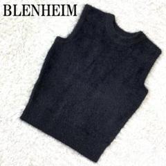 BLENHEIM ブレンヘイム ノースリーブニット ブラック S B9840のサムネイル
