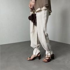 新品CFTシフトlinen 2way tuck PTリネン2WAYイージーパンツ