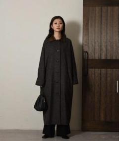 【nokcha】hounds tooth check coat チェスターコート nokcha】hounds tooth check coat チェスターコート