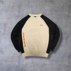 UMBROアンブロ古着長袖スウェットプルオーバー刺繍ロゴラグランR642