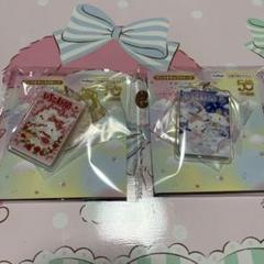 せっちゃんページ　いちご新聞50周年アクリルチャームセット　合計9点 フリューからいちご新聞50周年を記念したアクリルチャームセット