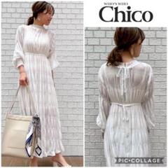 2020春の新作✨新品タグ付き❣️chico前後2WAYロングワンピ