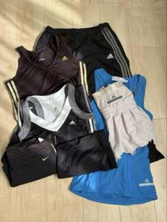 人気ブランドトレーニングウェア 7点セット adidas ／NIKE／ASICS