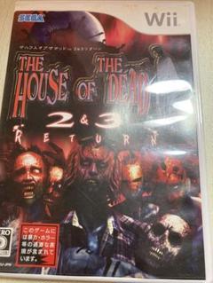 ザハウスオブザデッド　wii ゲームソフト　ホラーゲーム