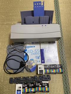 ALPS MD5500 マイクロドライプリンター　インクカートリッジセット Amazon.co.jp: MDC-FLK3 インクカセット紙用ブラック3個パック