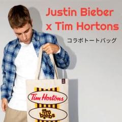 レアTim HortonsxJustin Bieberウエストポーチトートバック レアTim HortonsxJustin Bieberウエストポーチトートバック