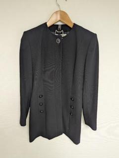 GIVENCHY 比翼フロントフライロングジャケットテーラードジャケット