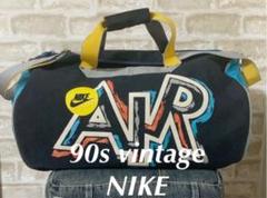 ビンテージ 90s NIKE ドラムバッグ ナイキ ボストンバッグ ビッグロゴ
