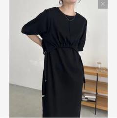 CAPRICIEUX LE'MAGE 半袖クロップレイヤードワンピース