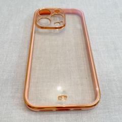▪︎ iPhone14 pro ケース 保護 透明 クリア ピンク