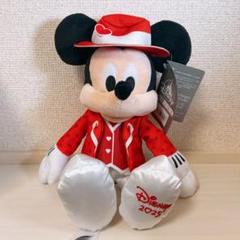 ディズニーストア ミッキーマウスぬいぐるみ♡バレンタイン2025