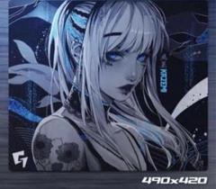 GLSSWRKS Kazemi Mousepad Premium Glass Limited Edition Blue