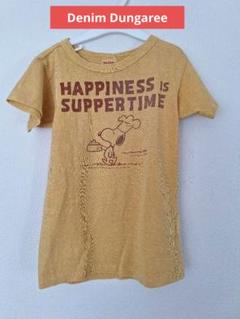 Denim Dungaree デニムダンガリー 130cm Tシャツ スヌーピー