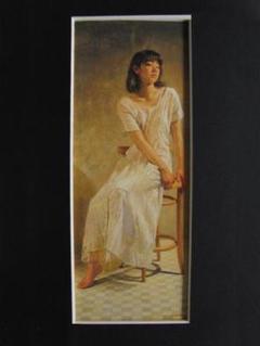 三澤寛志、らくだ、希少画集画、新品高級額・額装付、状態良好 三澤寛志 「らくだ」、希少画集より、状態良好、新品高級額装付