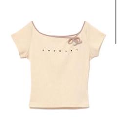 andmary Baby ribbon tops ivory - メルカリ